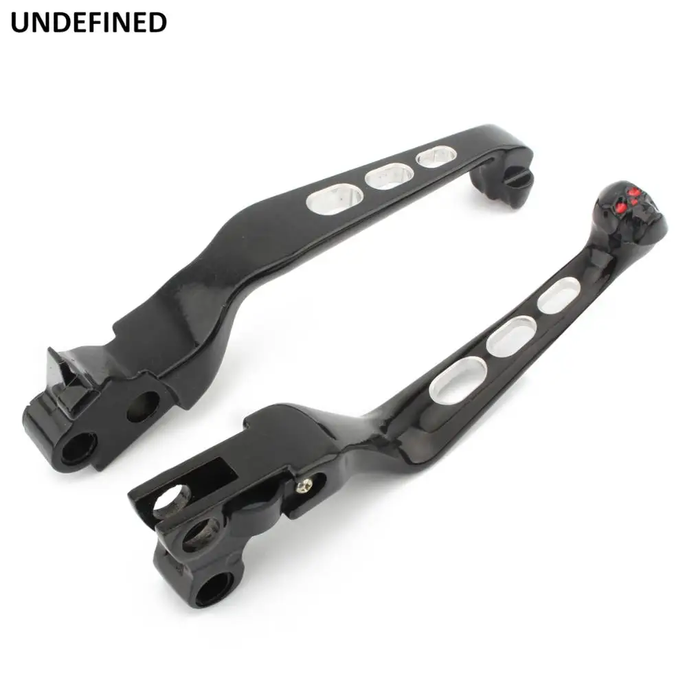 Motorcycle Skull Brake Clutch Lever Handle Lever Cable For Harley
