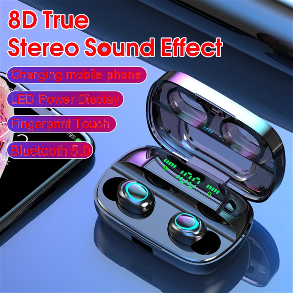 S11, 3500 мА/ч, внешний аккумулятор, наушники, Bluetooth, Беспроводные спортивные наушники, TWS, игровая гарнитура, наушники-вкладыши с микрофоном для Xiaomi huawei
