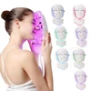 2022 New 7 Colors Photon Electric LED Facial Mask with Neck Skin Rejuvenation Anti Acne Wrinkle Home Beauty Treatment Salon Tool ► Photo 3/6