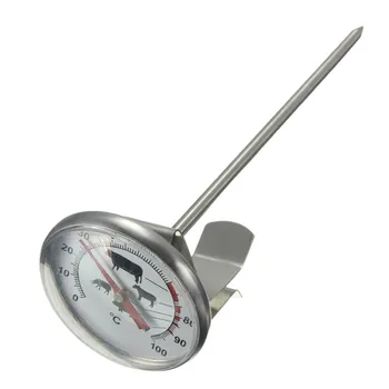 

1Pc Stainless Steel Pocket Probe Thermometer Gauge For BBQ Meat Food Kitchen Cooking Instant Read Meat Gauge
