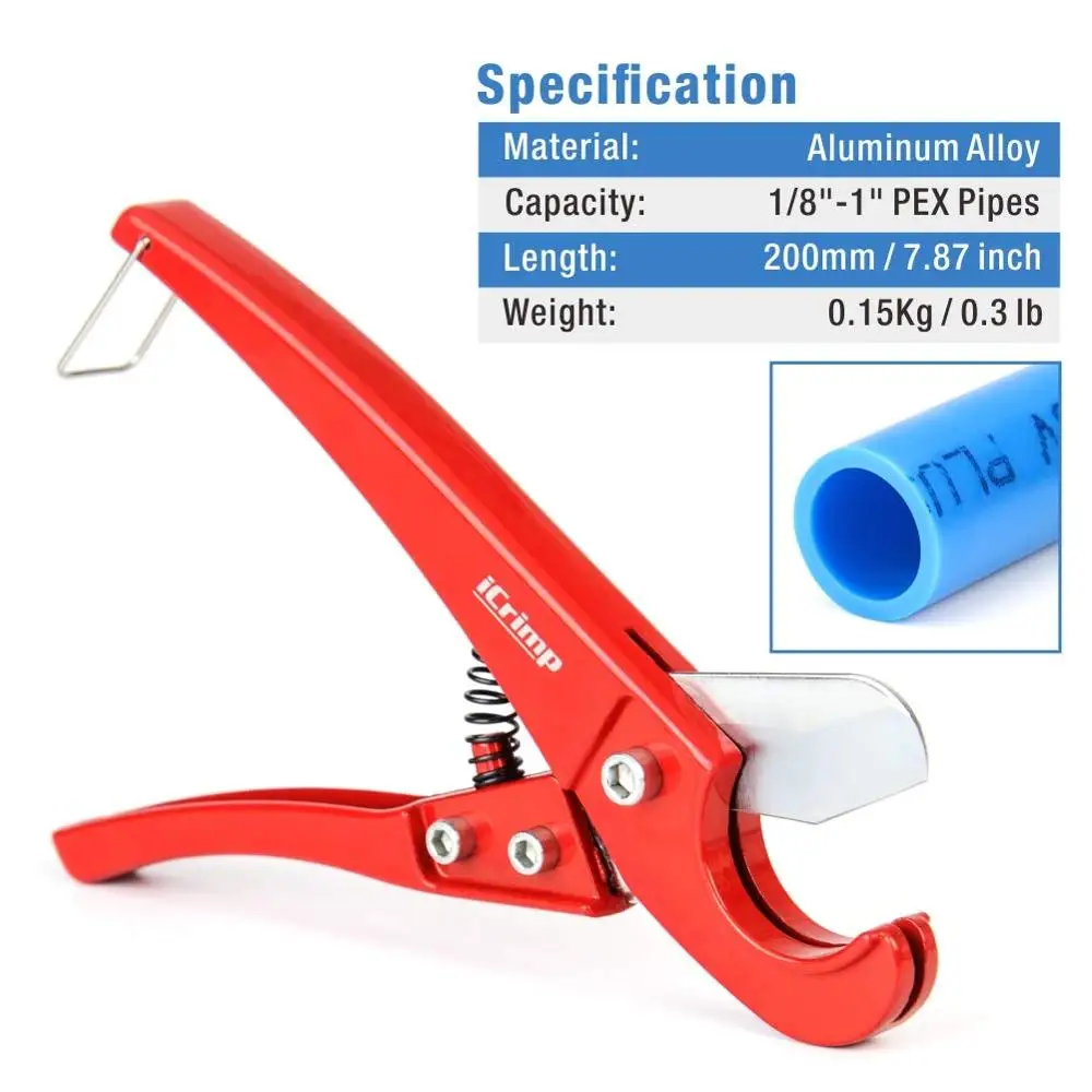 PEX Cutter Cutting 1/8