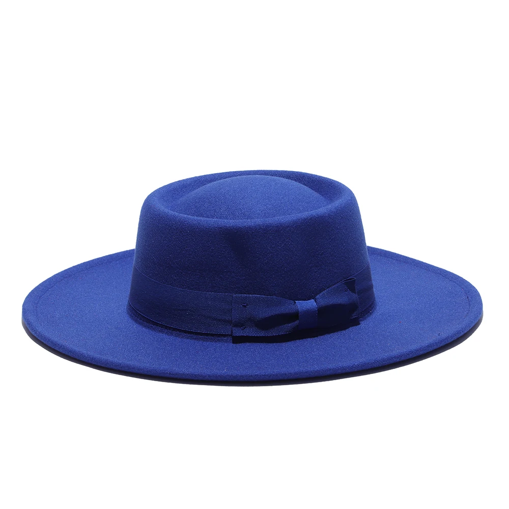 Women Fedora Hat Winter Fedora Hats For Women Fashion Wool Felt