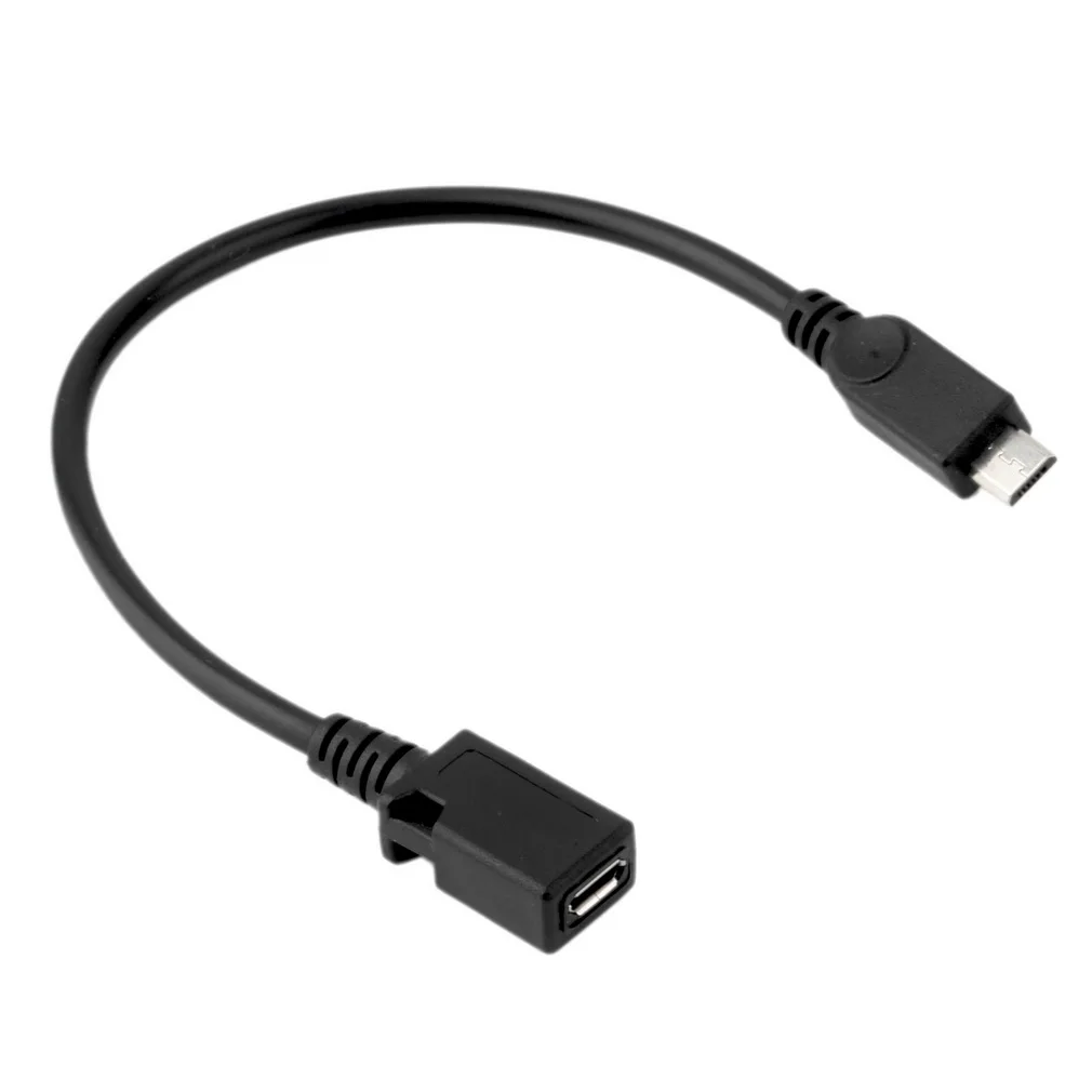 Высококачественный Удлинительный кабель M/F для Micro USB 2 0 типа B Папа-мама