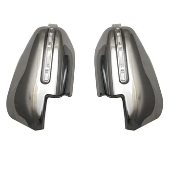 

Chrome Light with Mirror Cover Car Modified Exterior Decorative Parts LED Rearview Mirror Cover
