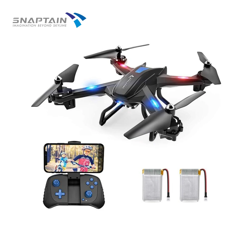 US $325.00 Snaptain S5c Drone Camera Drone Wifi Fpv 720p Hd Voice Control Gravity Sensor Function Rtf Christmas Gift For Kid Beginner