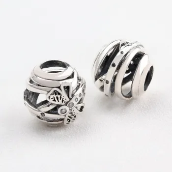 

Original 925 Sterling Silver Bead Dream Dragonfly Beads Fit Pandora Women Bracelet & Necklace Diy Jewelry