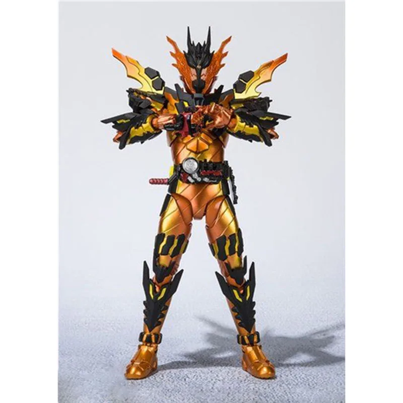 Маскарадный всадник Kamen Rider Build Magma dragon Wanzhanglong I lava руки и ноги движение фигурка
