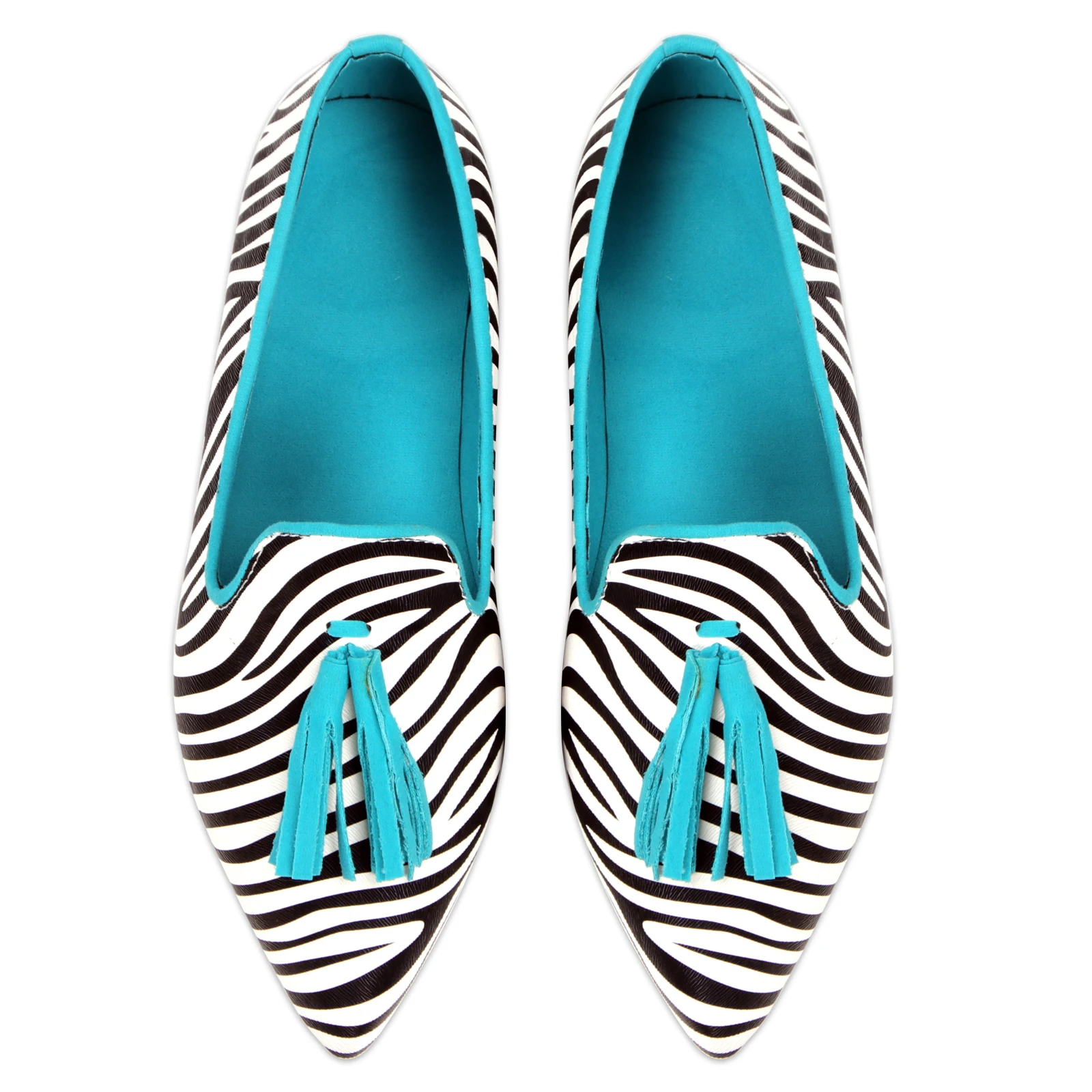 Women Tassel Loafers Flat Heels Spring Fashion Leopard Shoes