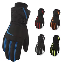 New Men's Ski Gloves Snowboard Gloves Snowmobile Motorcycle Riding Winter Gloves Windproof Waterproof Snow Gloves