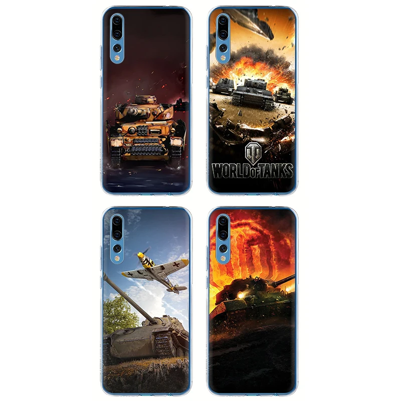 Жесткий чехол World of Tanks для huawei Honor 6A 6C 7A Pro 7C 7X 8C 8X8 9 10 Lite Play