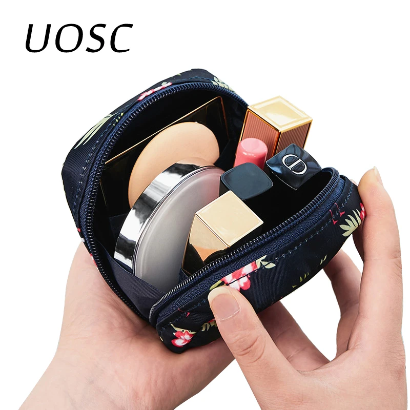 Косметичка UOSC с фламинго для женщин несессер дорожная Водонепроницаемая