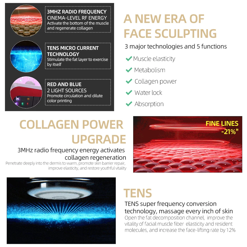 Face Lifting Machine Electric V-Face Shaping Massager Vibration Slimming Double Chin Reducer V-Line Cheek Lift Up Face Slimming