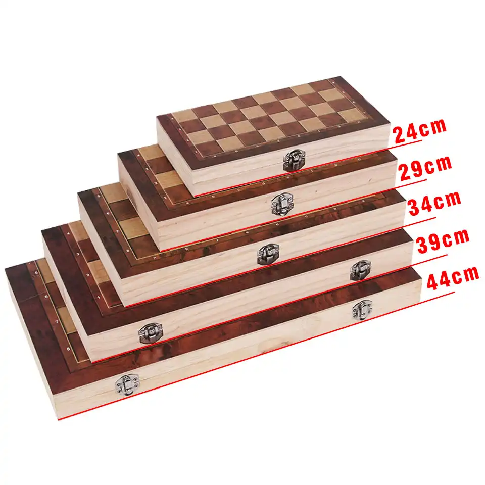 Amazinggirl Ajedrez De Madera Backgammon Damas Conjunto 3 En 1 Tablero Ajedrez Para Ninos Adultos Chess Juego Plegable Portatil Juegos De Mesa Juguetes Y Juegos