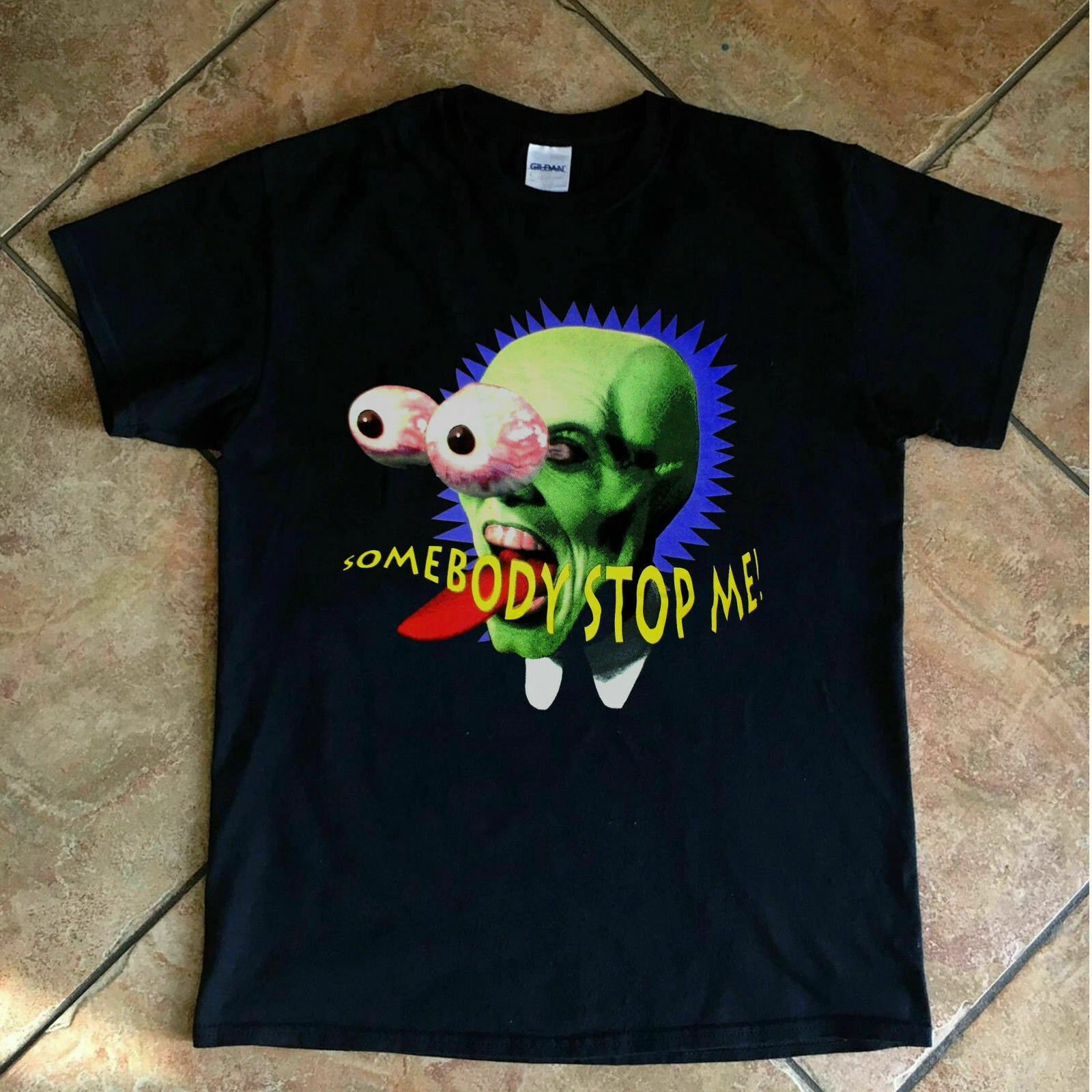 週末限定タイムセール》 1995s THE MASK T-shirt マスク Tシャツ