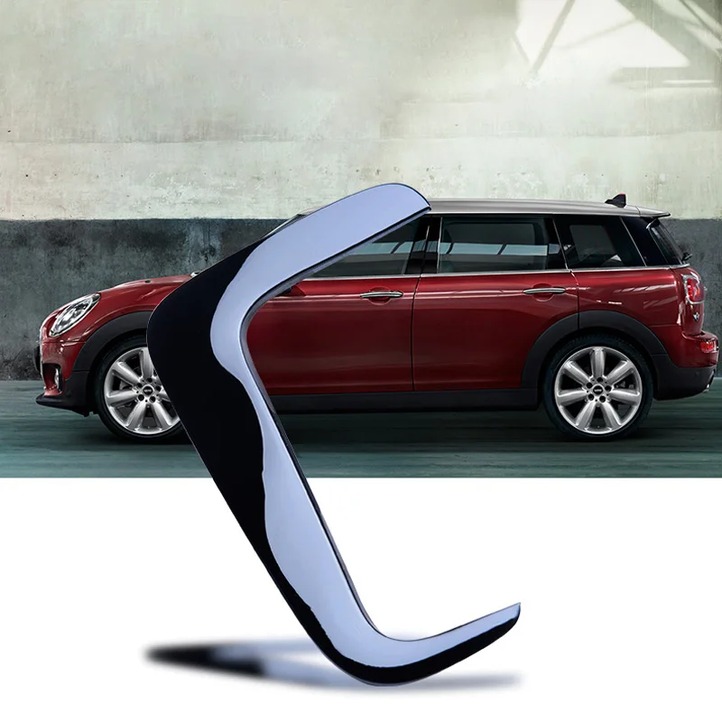 2PcsCarStainlessSteelSideMudguardDecorativeBoardForMINICooper