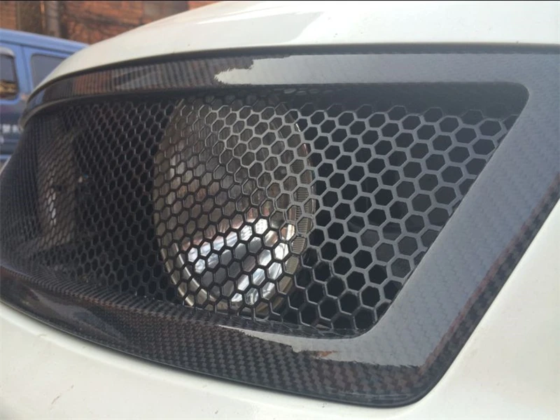 Используется для Infiniti G35 Racing Grills 2006 07 08 09 год 4 двери Refitt Передняя Центральная гоночная решетка крышка аксессуары