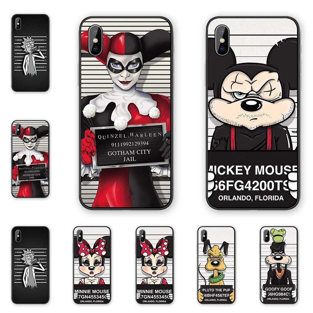 Забавные мягкие силиконовые чехлы для iphone XR X XSMAX 5 5S 6 6S 7 8 Plus 11 11ProMax Coque