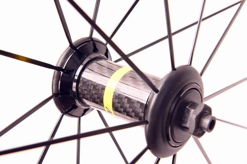 RUJIXU дорожный велосипед 700C 40 мм V тормоз fixed gear Карбон Ступица колеса гоночный велосипед сплав обод анти-курсор красочная наклейка