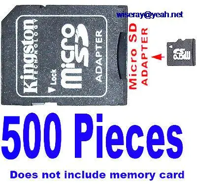 

DHL/EMS 1G 2G 4G 8G Micro SD TO SD Memory Cards adapters 500PCS-A8