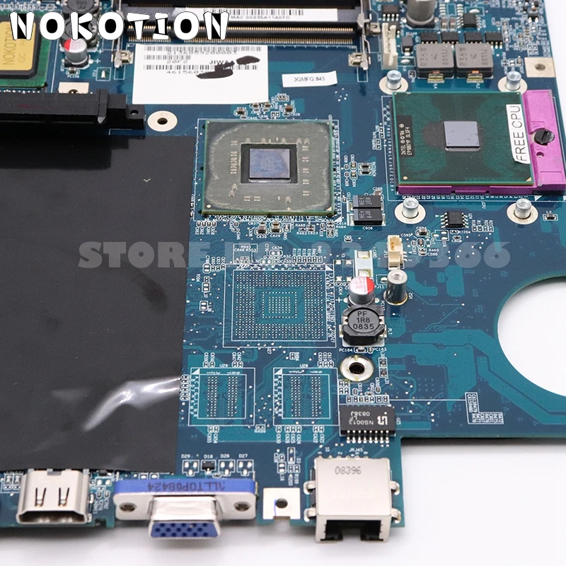 NOKOTION JIWA3 LA-4212P основная плата для lenovo G530 N500 материнская плата для ноутбука GL40 DDR2 с бесплатным процессором