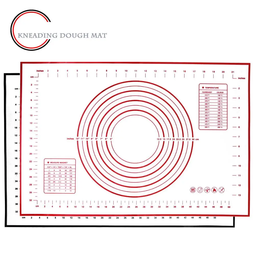 TAPIS CUISSON силиконовый коврик для выпечки пиццы тестомеситель Кондитерские