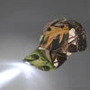 Adjustable Climbing 5 LED Lamp Cap Battery Powered Hat with LED Light Flashlight for Fishing Jogging Baseball Cap Hiking Caps ► Photo 1/6
