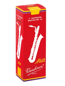 

Sr3435r Java red cut canes for Saxophone Baritone No. 3,5 (5 pcs), Vandoren