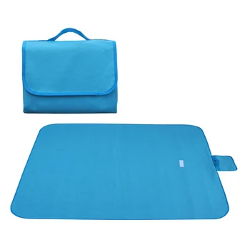 

Portable Picnic Beach Mat Pocket Oxford Fabric Blanket Beach Mat Blanket Ground Mat Mattress Outdoor Picnic Camping Tent Mat