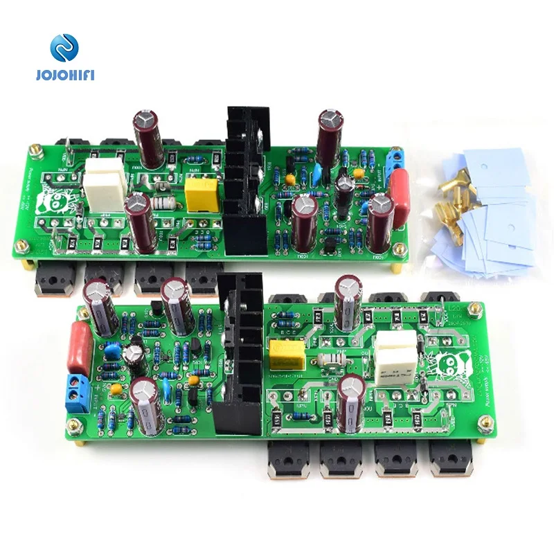 

One Pair2 BoardsL20.5 200W Dual Channels HIEND Ultra-low Distortion 0.0015% AP Actual Measurement AMP Amplifier Finished Board