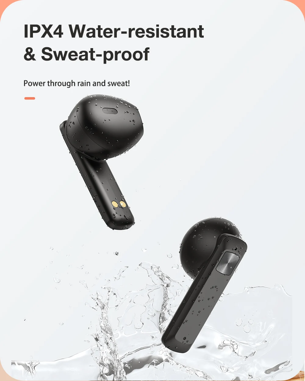 BlitzWolf BW-FPE1 ENC TWS Earbuds Bluetooth V5.0 description image 5