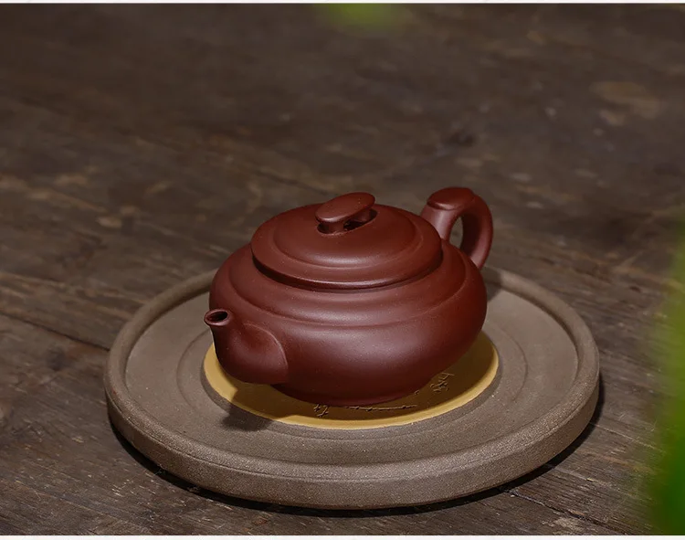 On Xinqiao Yixing Clay Teapot Large Size Purple Clay Tea Set Ceramic Tea Bowl Yixing Raw Ore Rain Sand Gift Customization