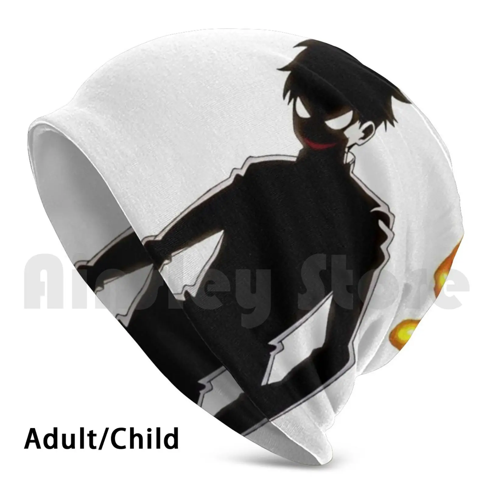 Shinra Demon Feet | Livello 3 Fire Fighter Berretti Cappello Lavorato A Maglia 2736 Berretti Stampa Enen No Shouboutai Anime Fire Force