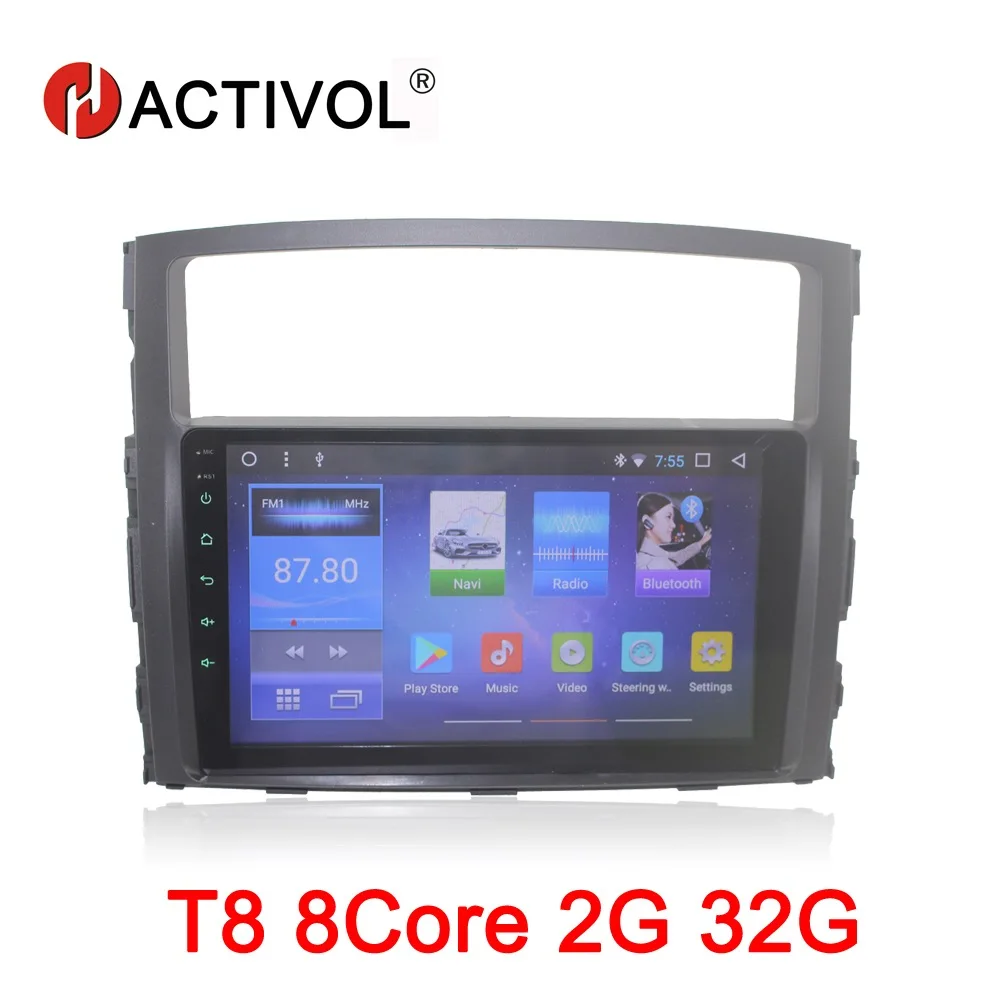 

HACTIVOL 9" Octa 8 Core Car radio for MITSUBISHI Pajero V97 V93 2006-2015 Android 8.1 car dvd player GPS navi bluetooth wifi