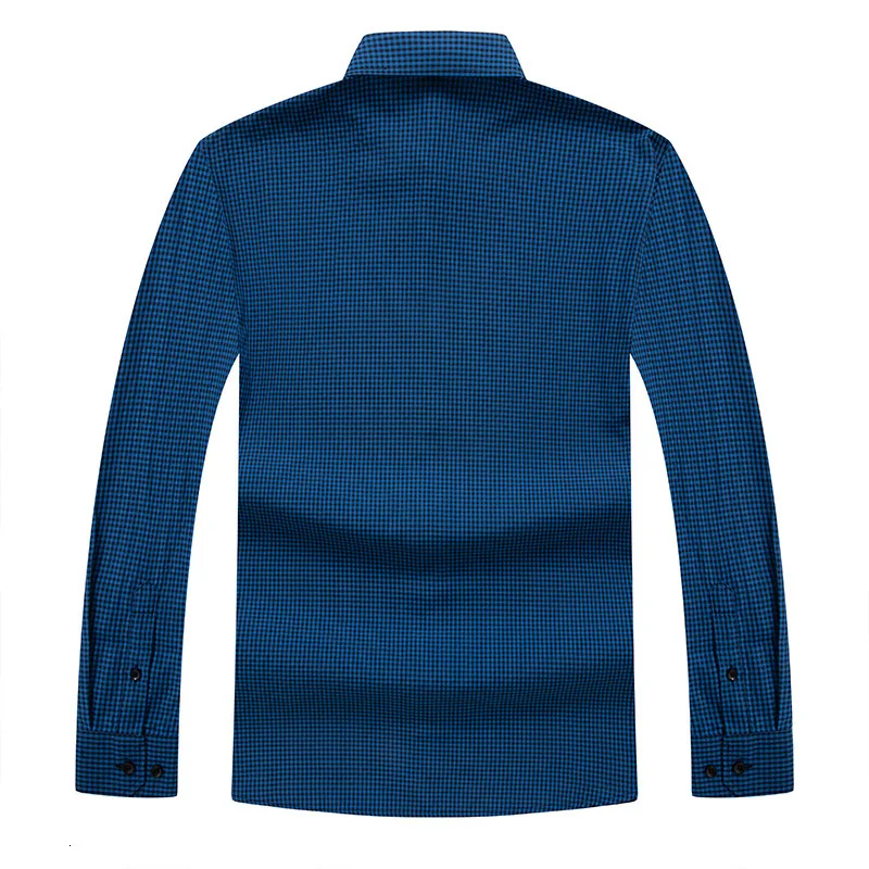 8XL плюс 6XL 5XL 4XL мужские оксфорды не нуждается в глажке клетчатые рубашки хлопковые повседневные рубашки высокого качества Модные Дизайнерские мужские рубашки