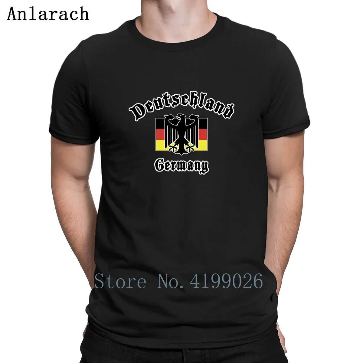 

Deutschland Germany T-Shirts Better Tee Tops Fitness Letter T Shirt Big Sizes Create Homme Anlarach Spring