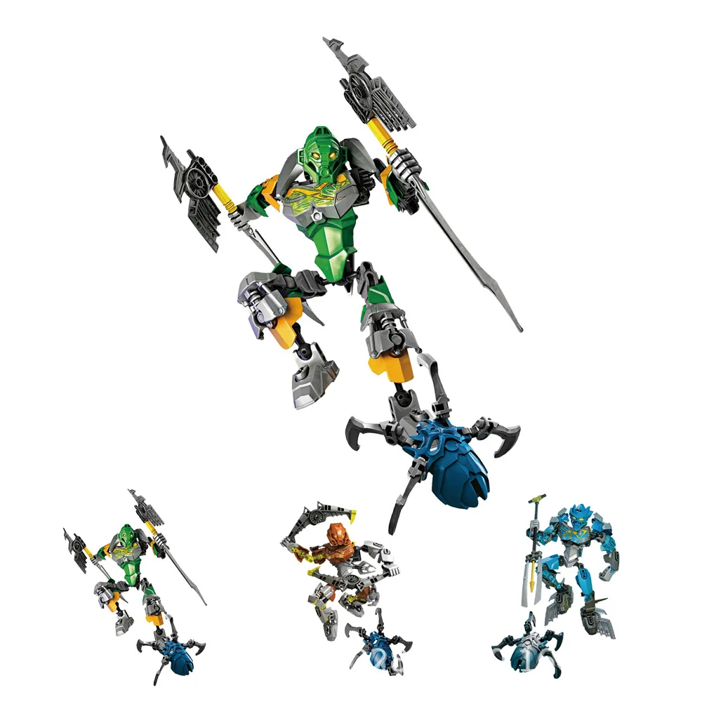 BionicleMask светильник для детей Мастер джунглей Bionicle строительный блок совместим с