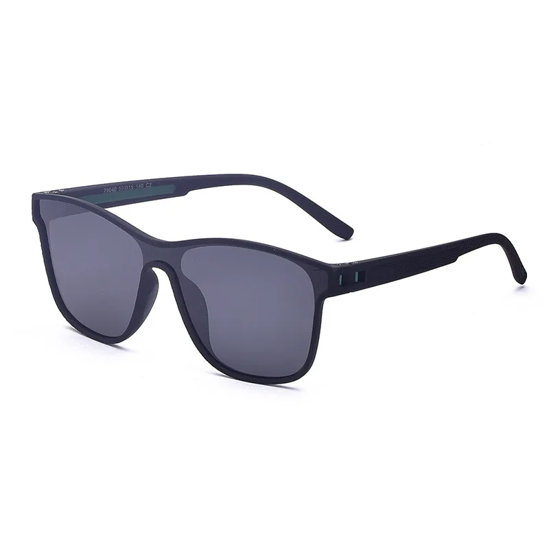 C3 black grey green HBK, персонализированные, только 15 г, поляризационные солнцезащитные очки для мужчин и женщин, TR90, светильник, цельные солнцезащитные очки, не деформируемые, UV400 - Цвет линз: C3 black grey green