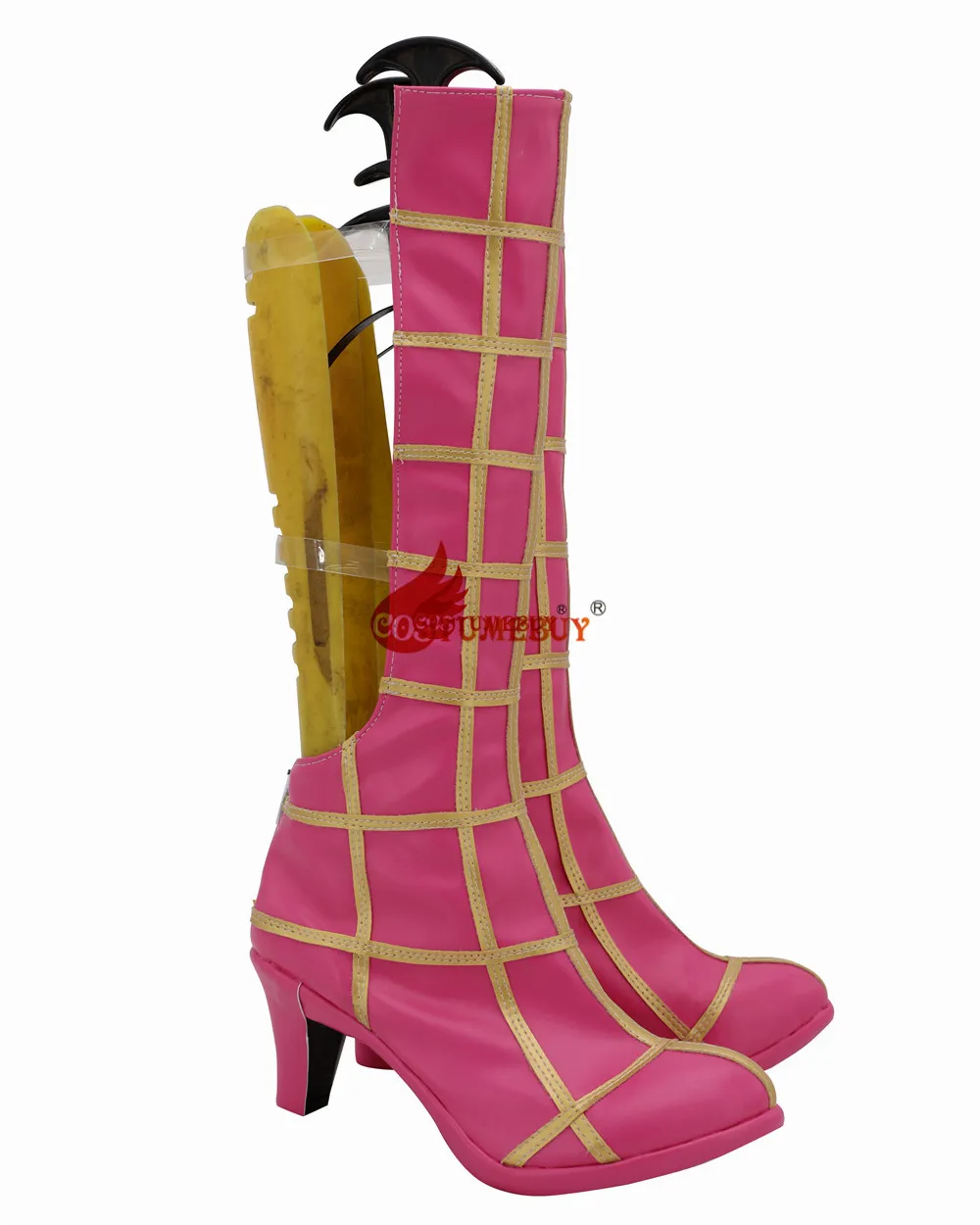 CostumeBuy Jojo's Bizzare Adventure jorno Giovanna/ботинки для костюмированной вечеринки; сапоги для взрослых и девочек; L920