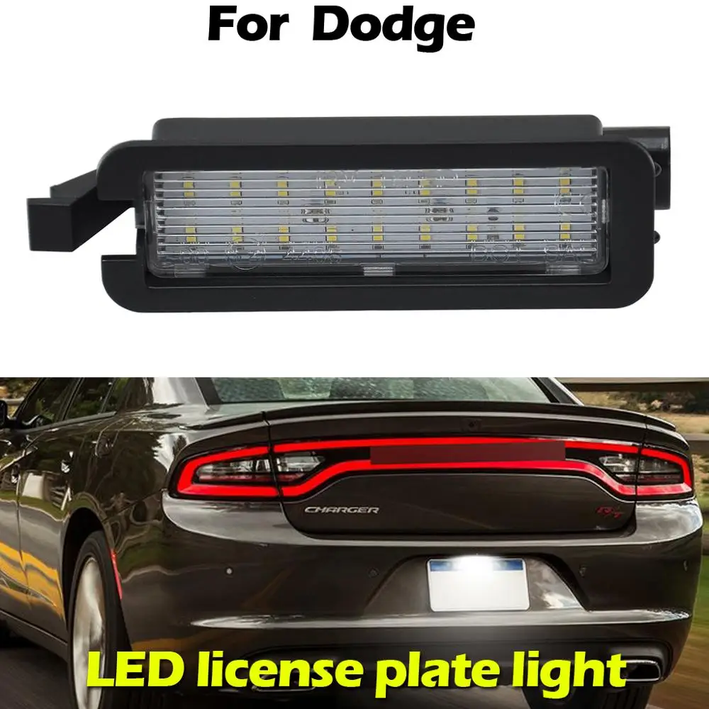Светодиодный светильник номерного знака для Dodge Charger 2015 2018 Challenger 2017 Chrysle 300