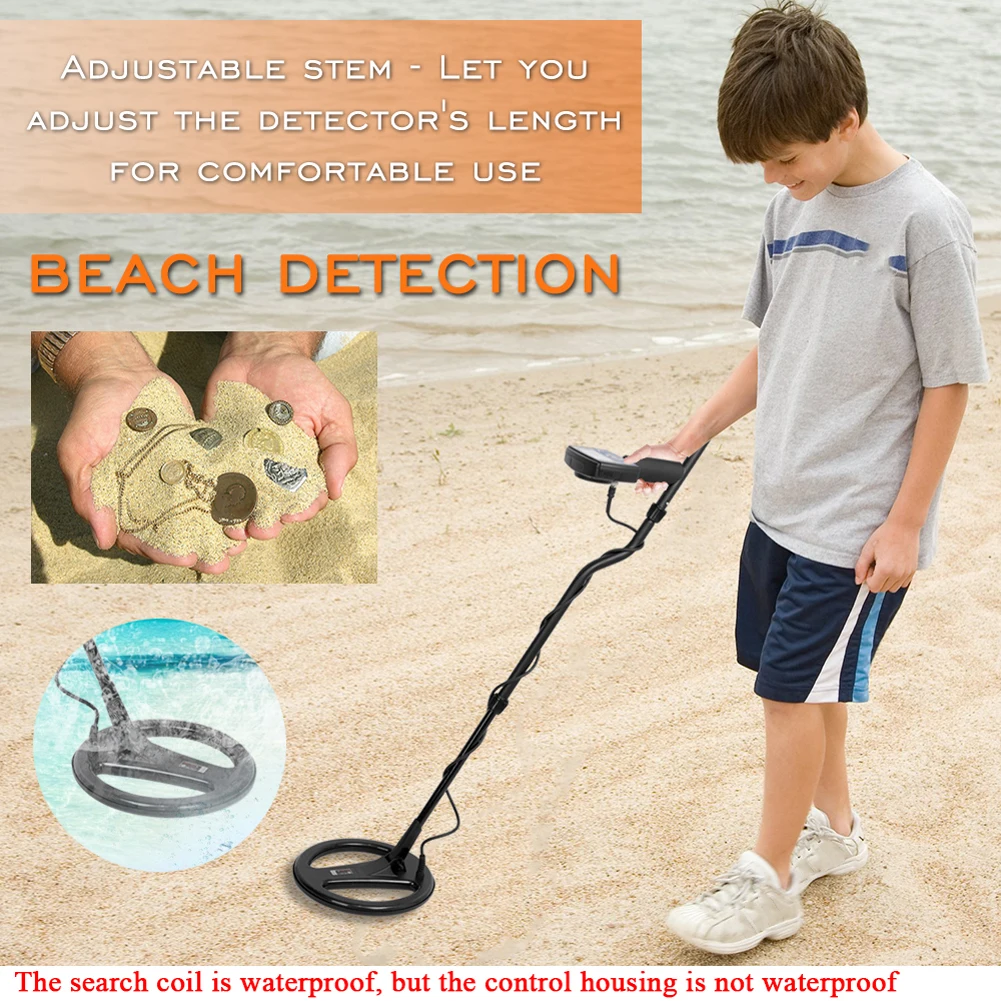 

MT705 Portable Easy Installation Underground Metal Detector 270mm Waterproof Search Coil High Sensitivity Metal Detecting Tool