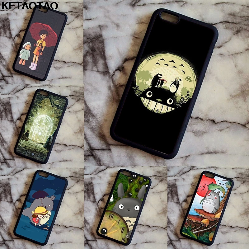 KETAOTAO Мой сосед Тоторо студия Ghibli для samsung galaxy S4 S5 S6 S7 S8 S9 S10 edge Note чехол Мягкий ТПУ резиновый силиконовый