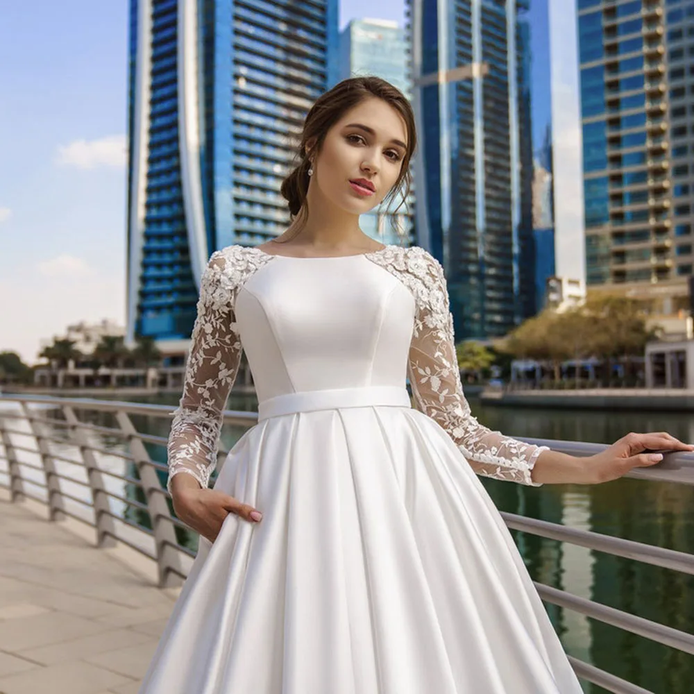 chinese dress ladies Cap Sleeves Lace Champagne Tulle Wedding Flower Girl Dress main image 0
