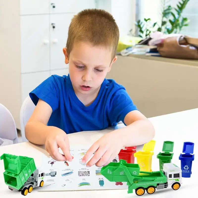 

Mini Classification Trash Can Game Kids Toys Parent-Child Interaction Rich Game Content Teaching Aids Early Education Toy