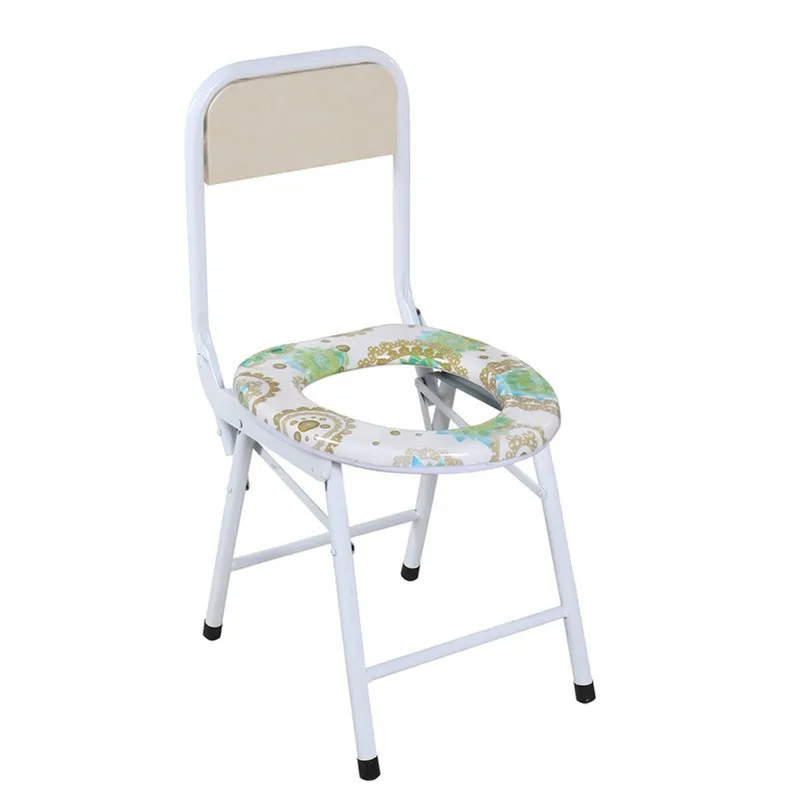 

Household Toilet Commode Chair Activity Price Toilet Chair Foldable Old Man Pregnant Women Simple Convenient And Affordable