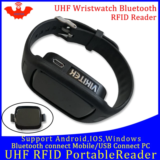 UHF RFID 리더 포켓 휴대용 미니 시계 리더: 최첨단 RFID 기술 혁명