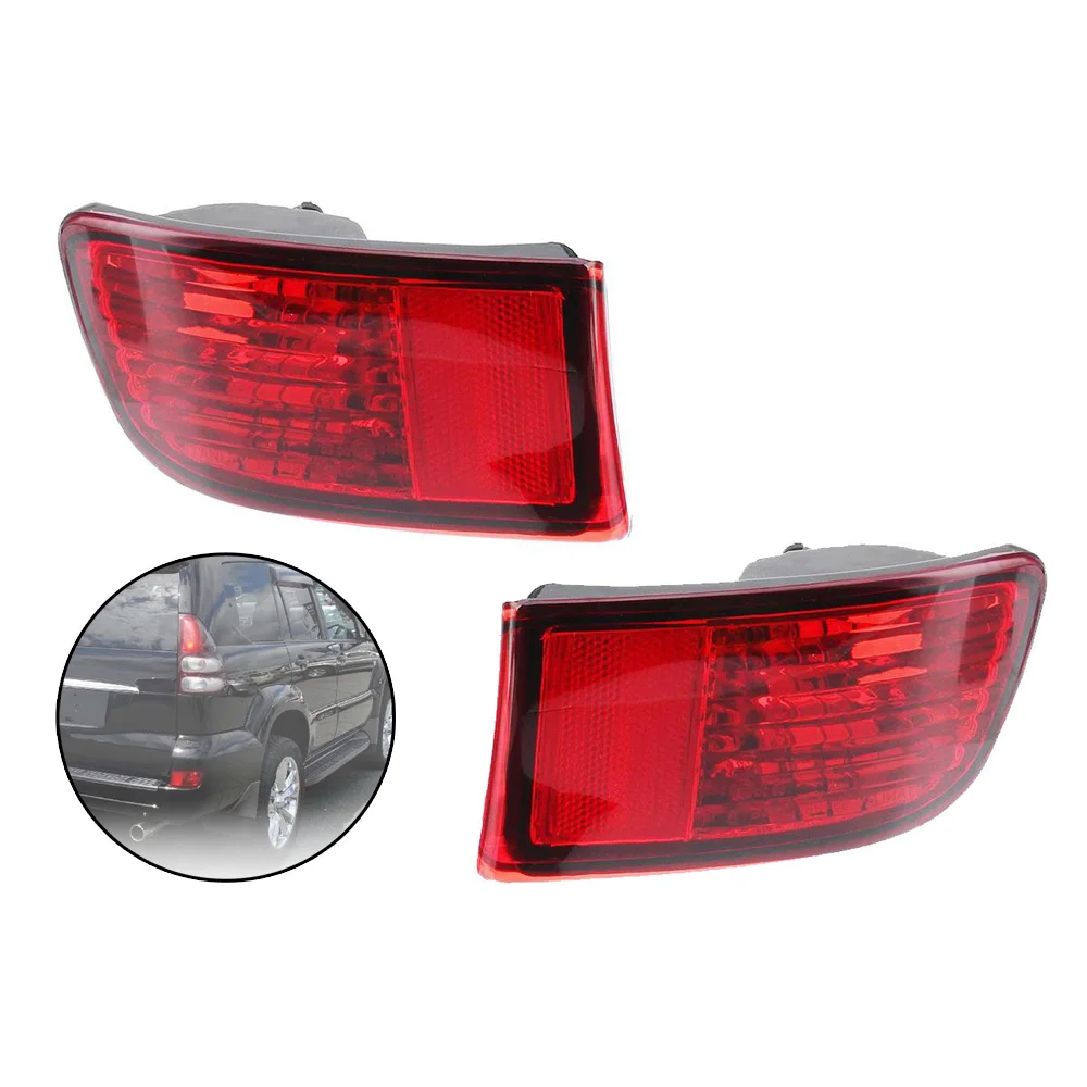 2 шт задний бампер светильник противотуманная фара для Toyota Land Cruiser Prado J120 2002-2009 сменный аксессуар практичный