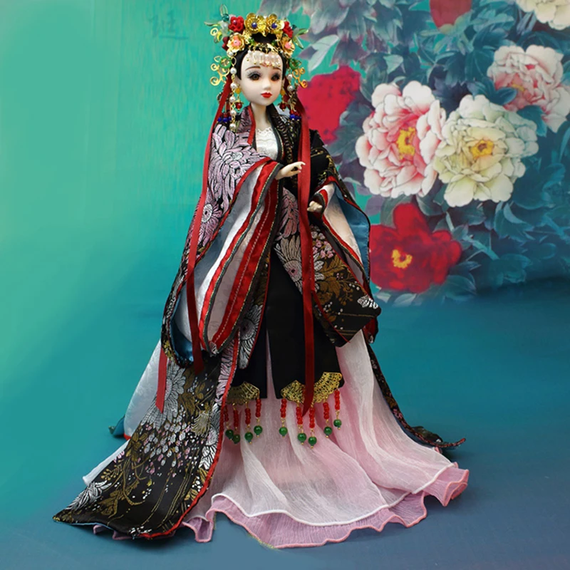 1/6 ручной работы китайская принцесса куклы Коллекционные винтажная кукла благородный Consort Mei игрушки модель рождественские подарки для девочек