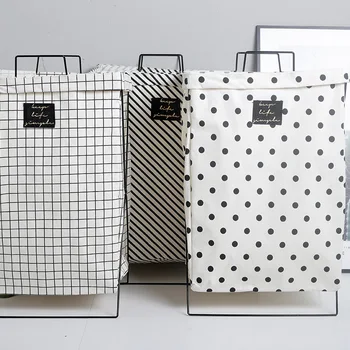 

X-shape Foldable Dirty Laundry Basket Organizer Printed Collapsible Home Laundry Hamper Laundry Basket Eco-friendly Printing