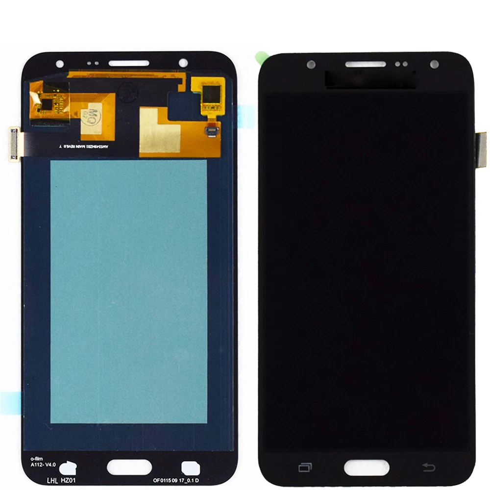 ЖК-дисплей Super AMOLED 5 дюйма для SAMSUNG Galaxy J7 2015 дисплей J700 сенсорный экран J700F J700M J700H |