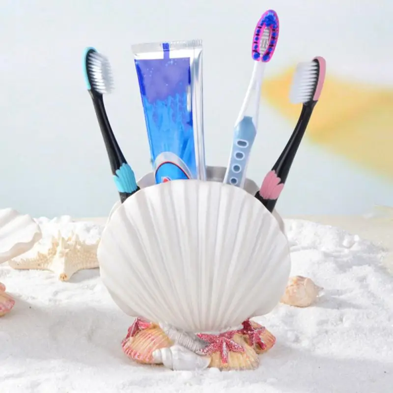 Креативный держатель для зубных щеток из смолы для хранения зубной пасты для ванной комнаты, косметический держатель для щеток для